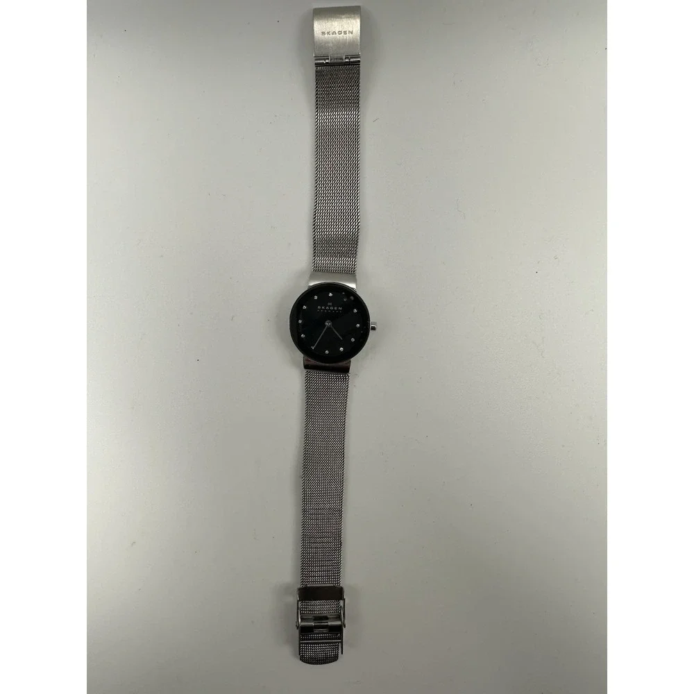 Skagen 358SSSBD New‎ Battery Ladies Watch 26MM 7.5